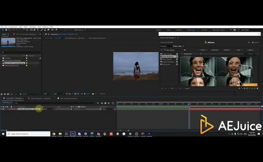 How to apply the Broken Glass in Premiere Pro
