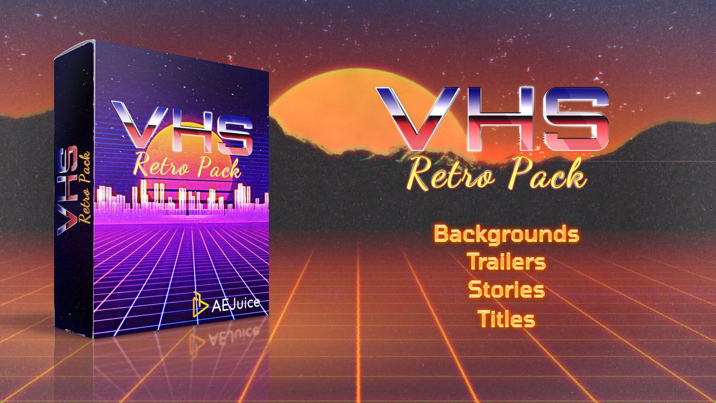 VHS Retro Pack