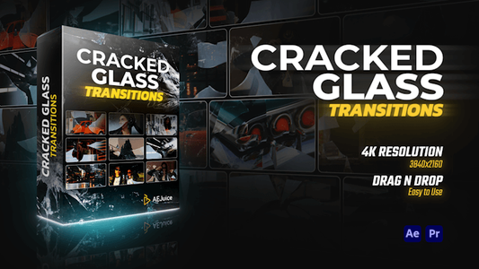 Cracked Glass Transitions