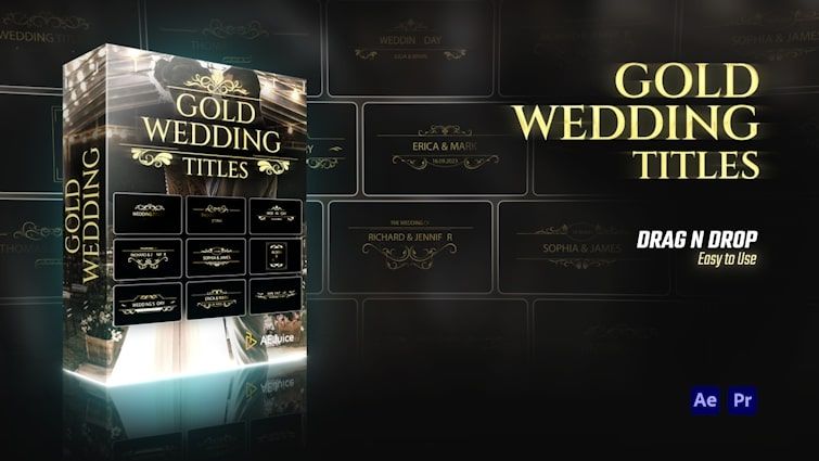 Gold Wedding Titles