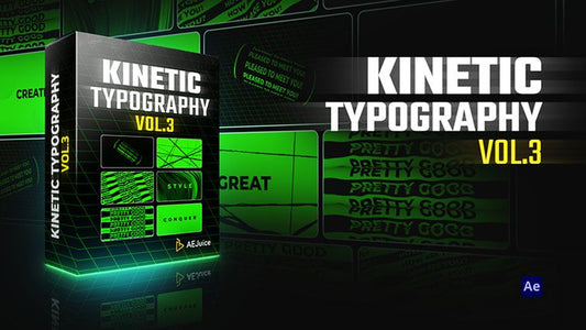 Kinetic Typography Volume 3