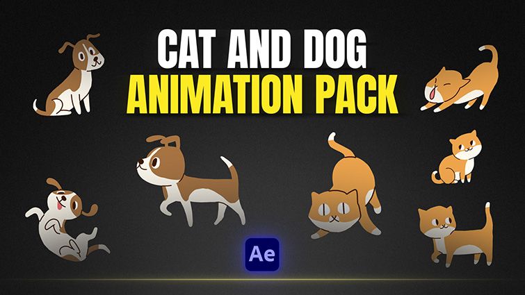 Cat And Dog Animation Pack