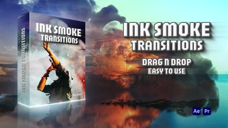 Ink Smoke Transitions