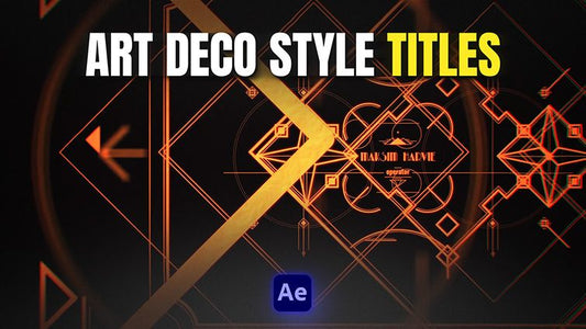 Art Deco Style Titles