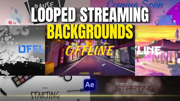 Looped Streaming Backgrounds