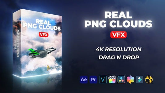 Real PNG Clouds