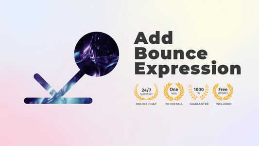 Add Bounce Expression