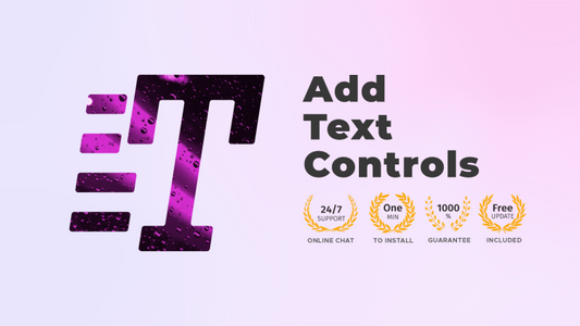 Add Text Controls