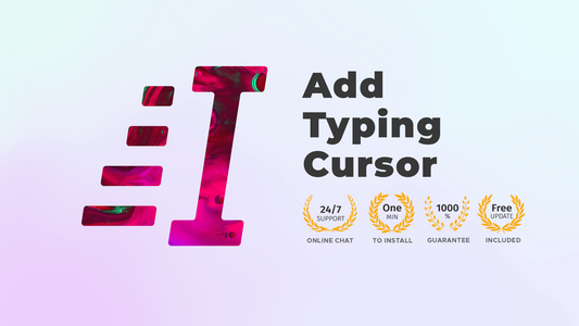 Add Typing Cursor