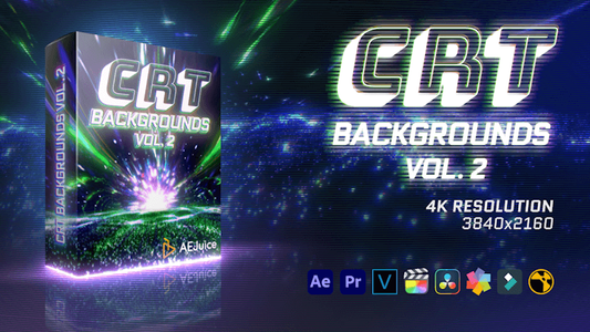 CRT Backgrounds Volume 2