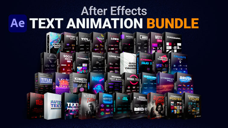 After Effects Text Animation Bundl